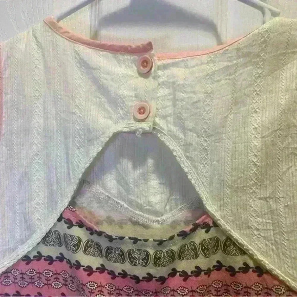 Matilda Jane Pogo Tank 12 Girl’s Pink Peplum Top - Picture 7 of 7